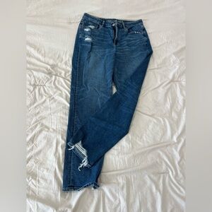 American Eagle Outfitters Blue Straight Leg Jeans